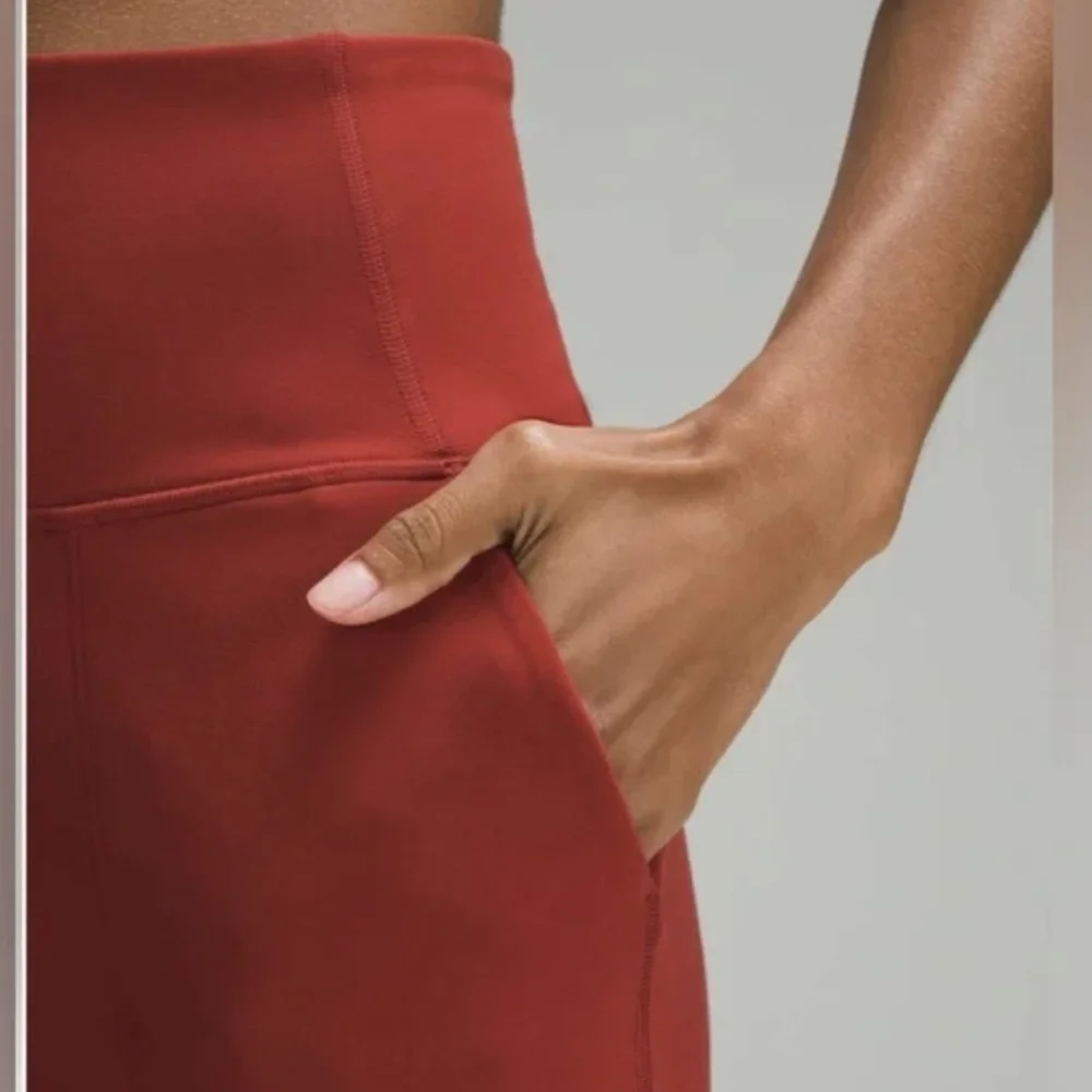 Lululemon Align Wide-Leg High-Rise 31" Inseam Pants in Terracotta - Size 6 - Picture 2 of 16